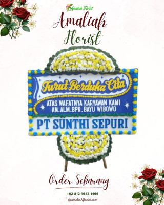 Papan Bunga Duka di Niname