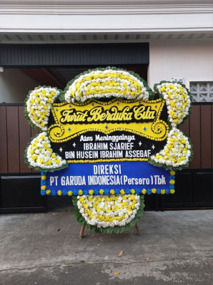 Papan Bunga Duka di Niname